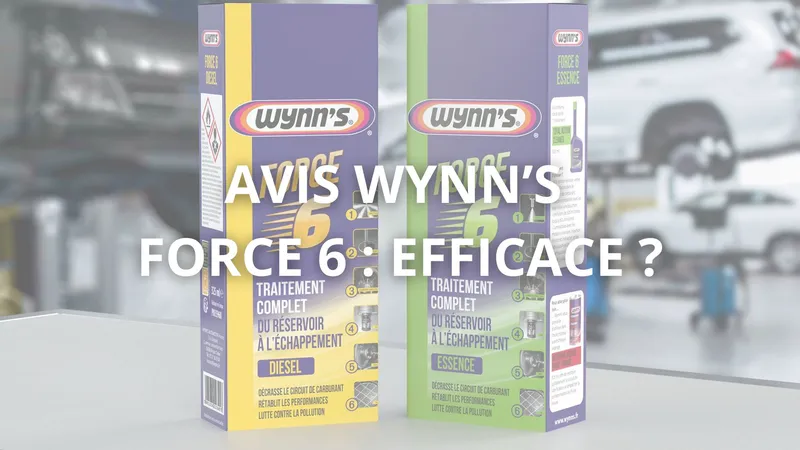 Avis Wynn's Force 6 : nettoyant moteur complet 6 en 1